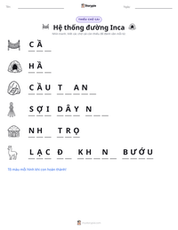 Xem trước tài liệu in sẵn Hệ thống đường Inca