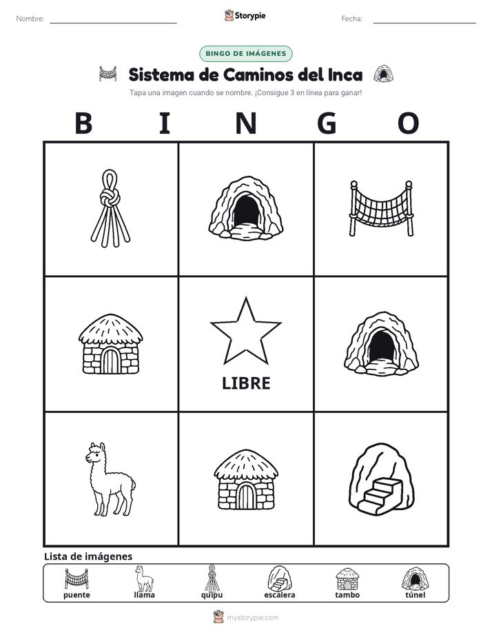 Bingo de Imágenes