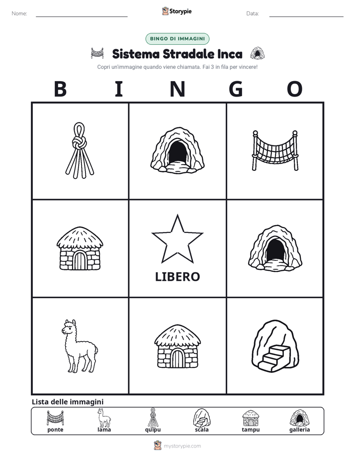 Bingo delle Immagini