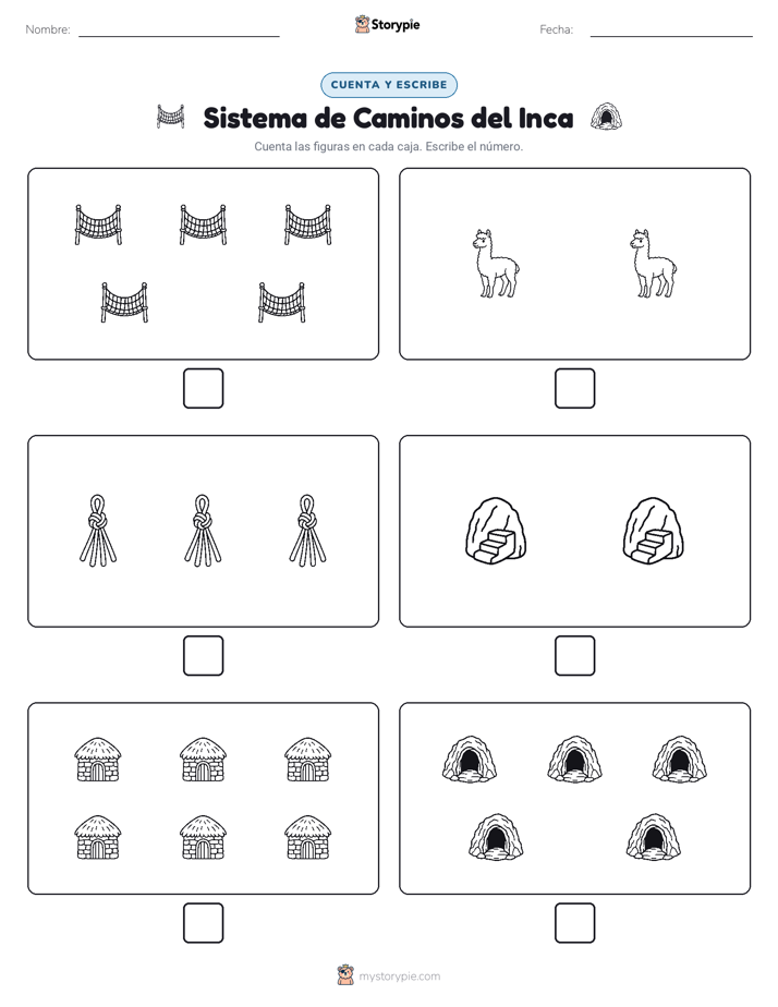 Cuenta y Escribe