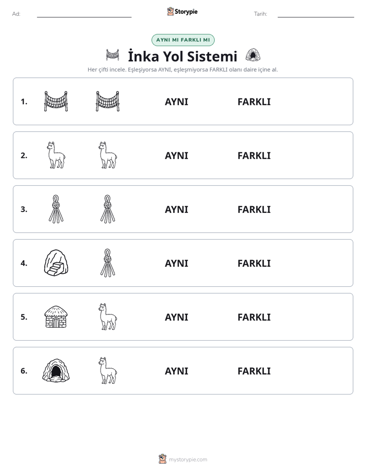 Aynı mı Farklı mı