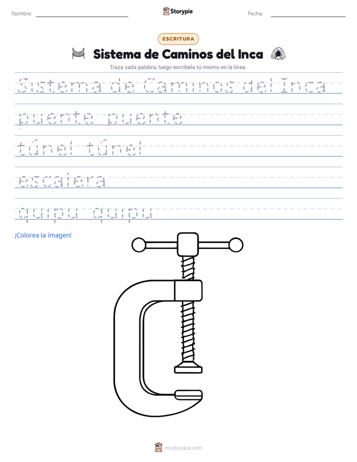 Práctica de Escritura