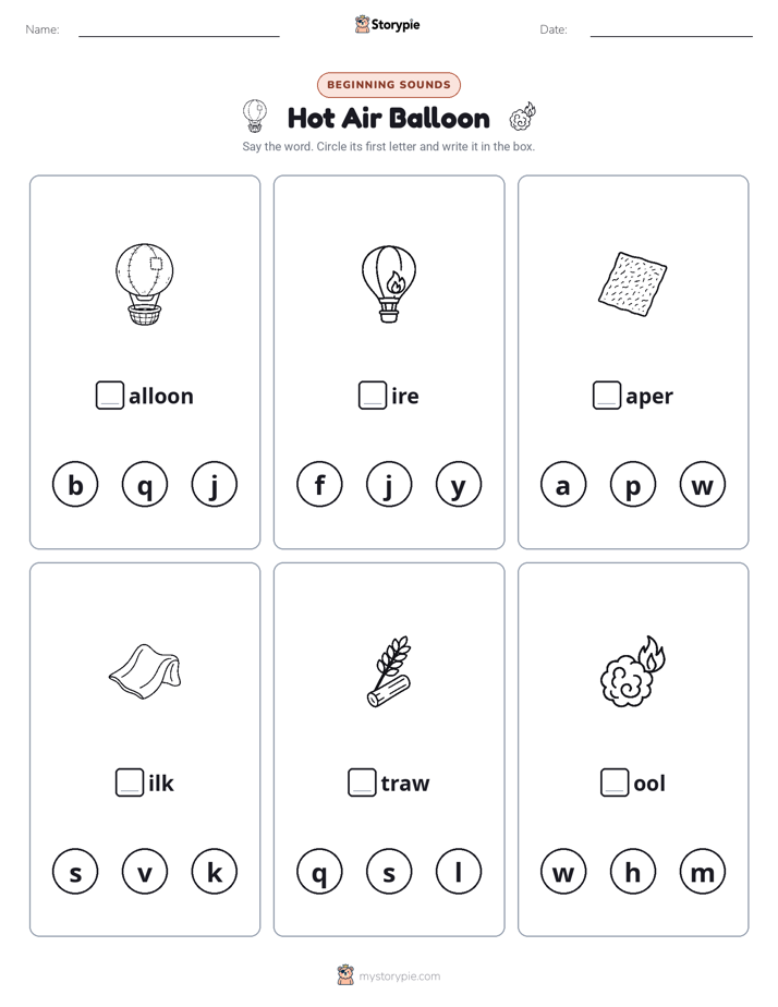 Beginning Sounds