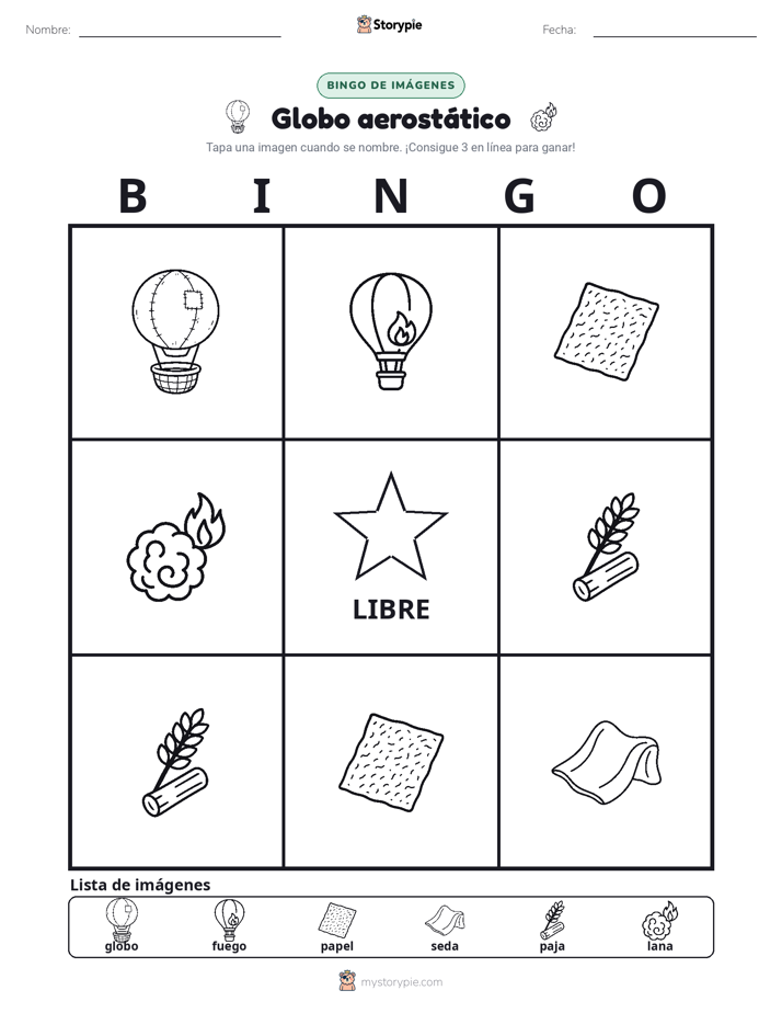 Bingo de Imágenes