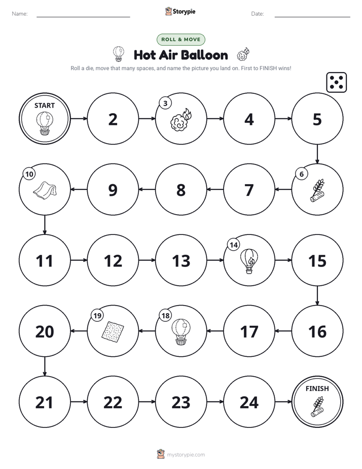 Roll & Move Game