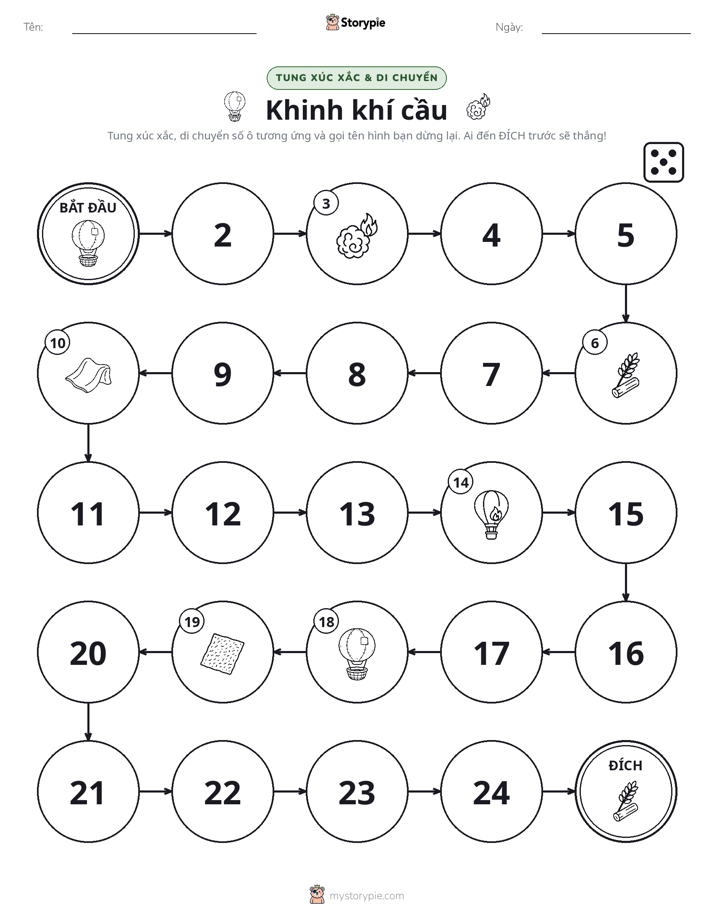 Trò Chơi Cuộn & Di Chuyển