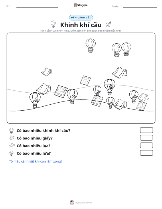 Cảnh Đếm