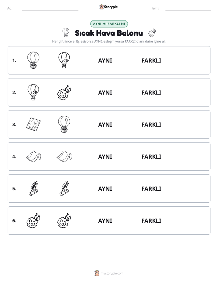 Aynı mı Farklı mı