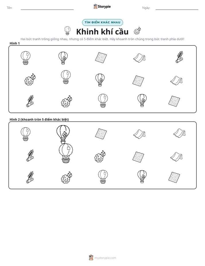 Tìm Sự Khác Biệt