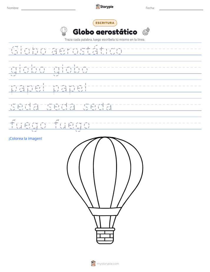 Práctica de Escritura