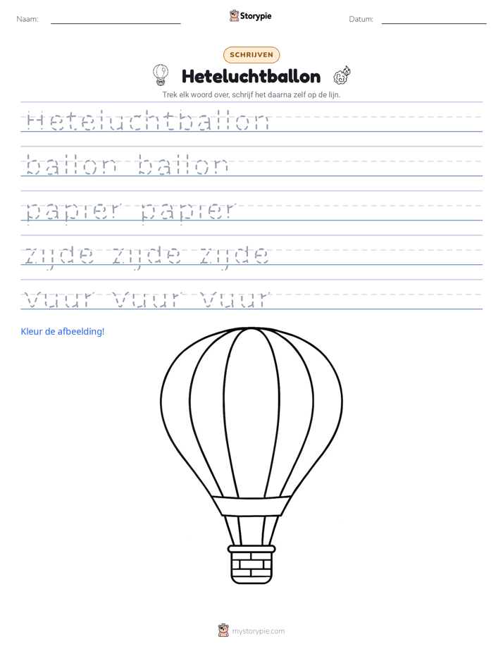 Schrijf Oefening