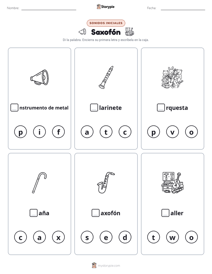Sonidos Iniciales