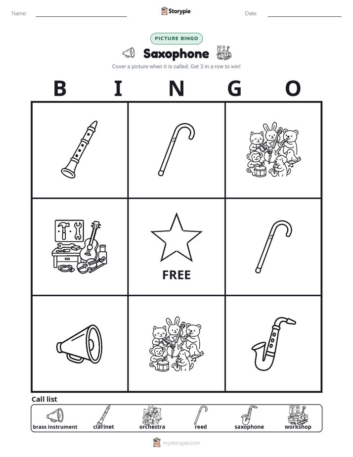 Picture Bingo