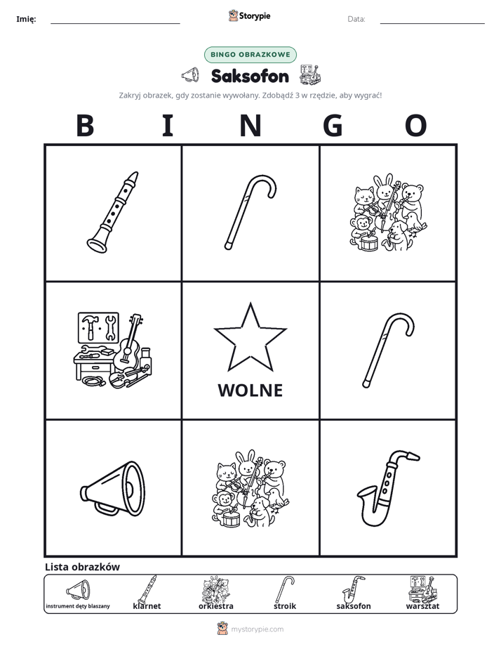 Bingo obrazkowe