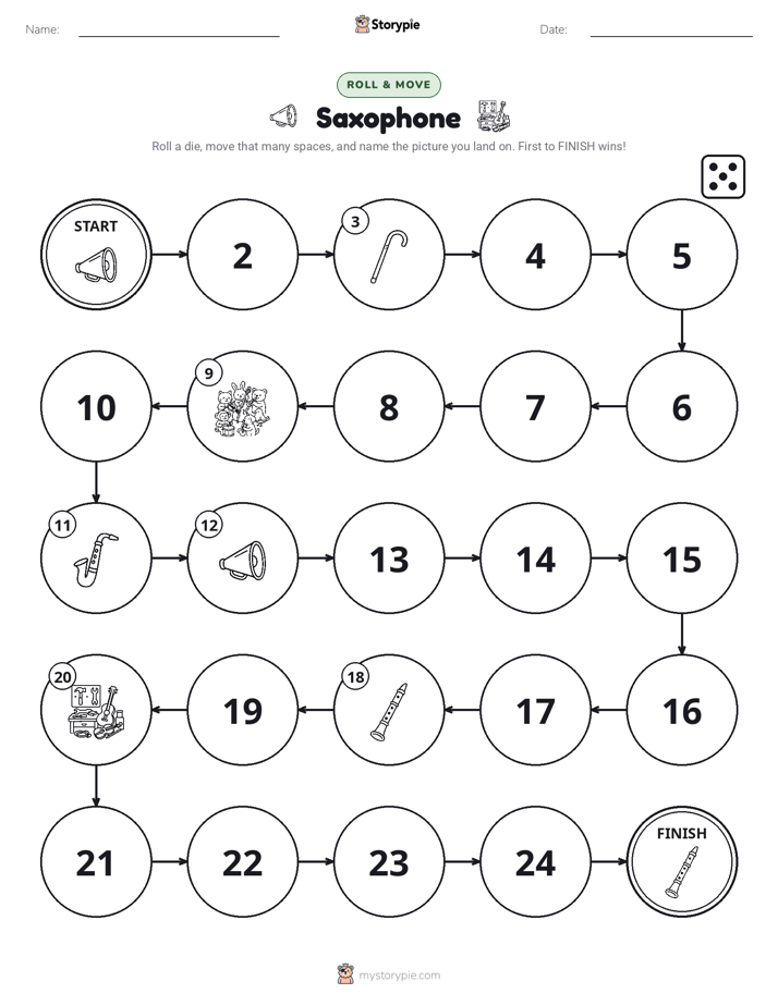 Roll & Move Game