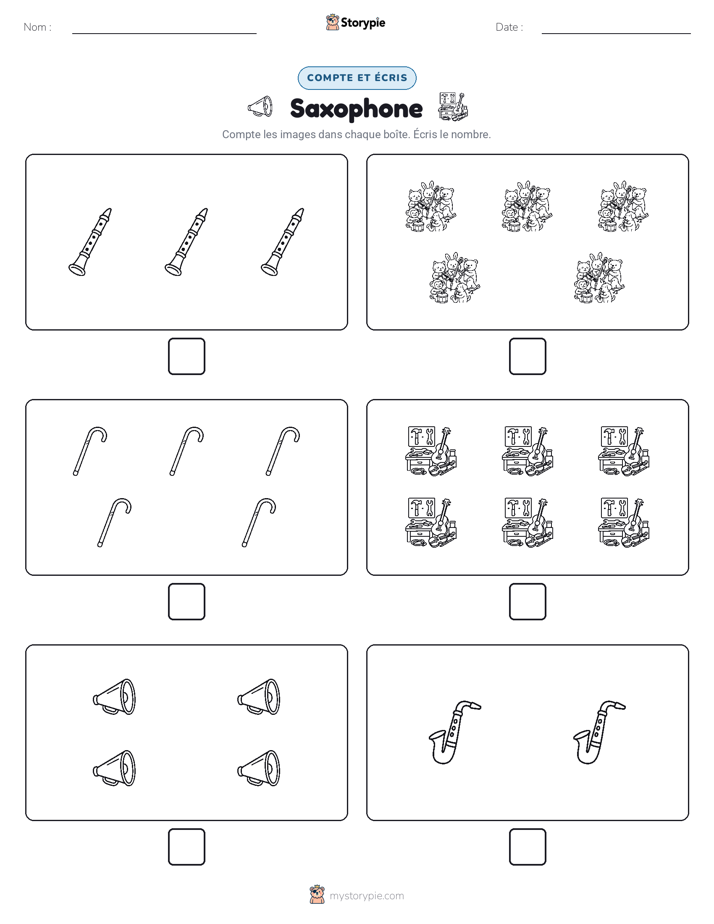 Compter & Écrire