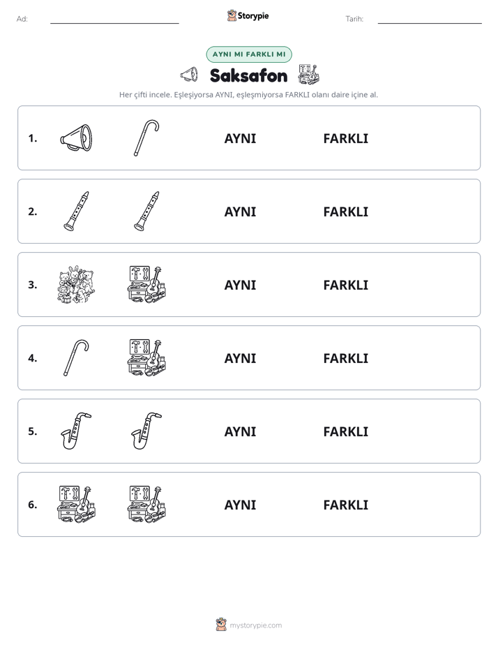Aynı mı Farklı mı