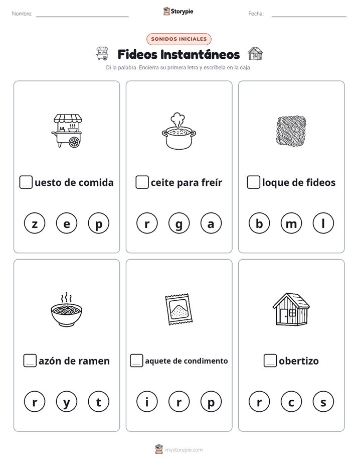 Sonidos Iniciales