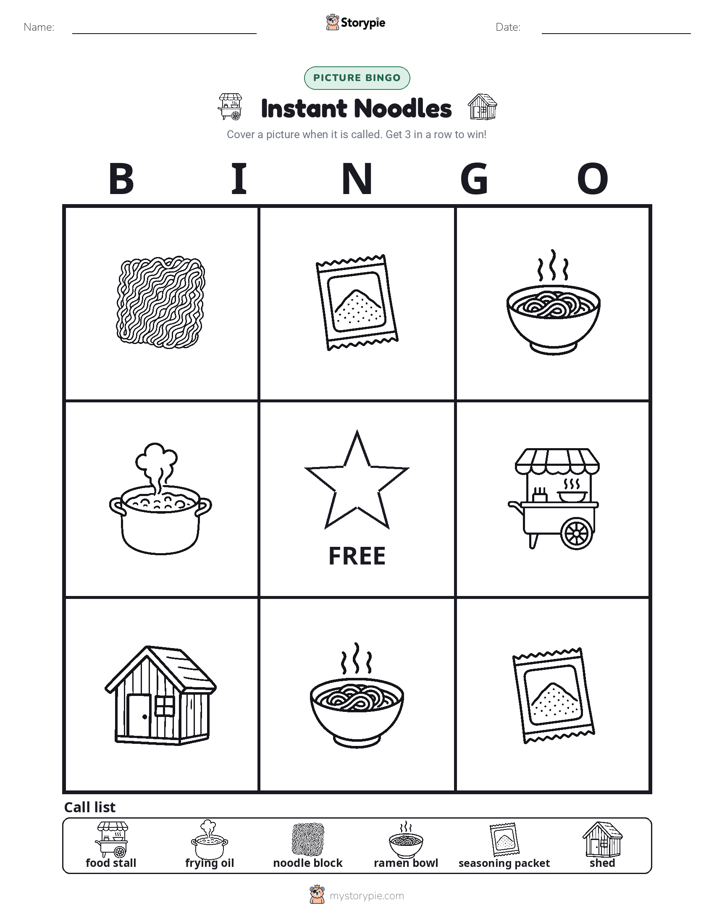 Picture Bingo