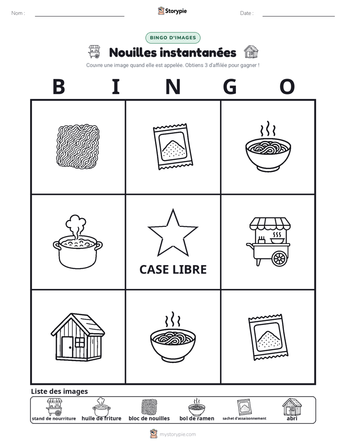 Bingo d'Images