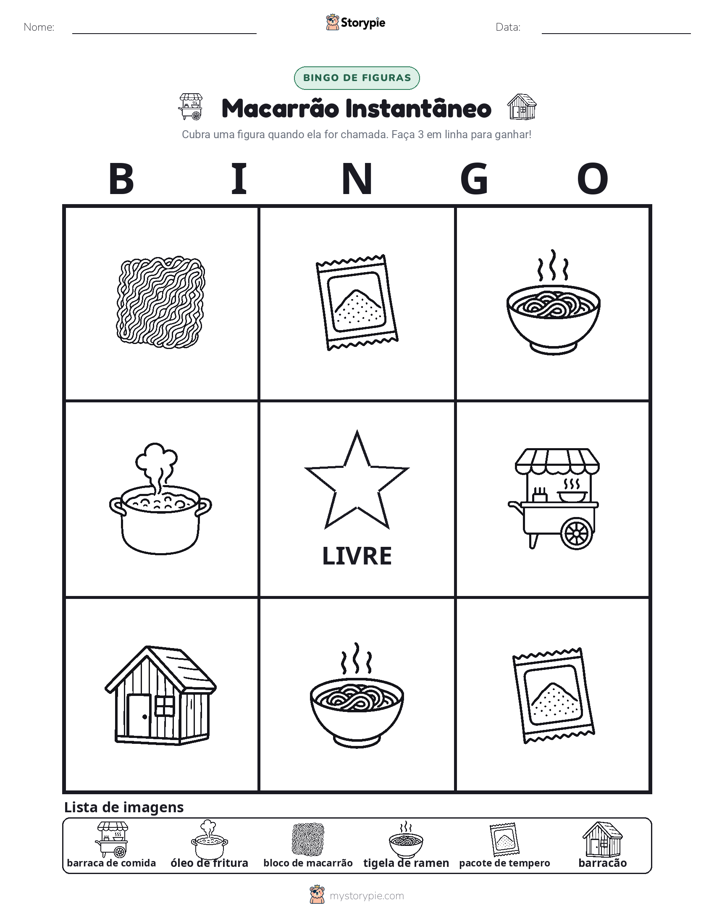 Bingo de Imagens