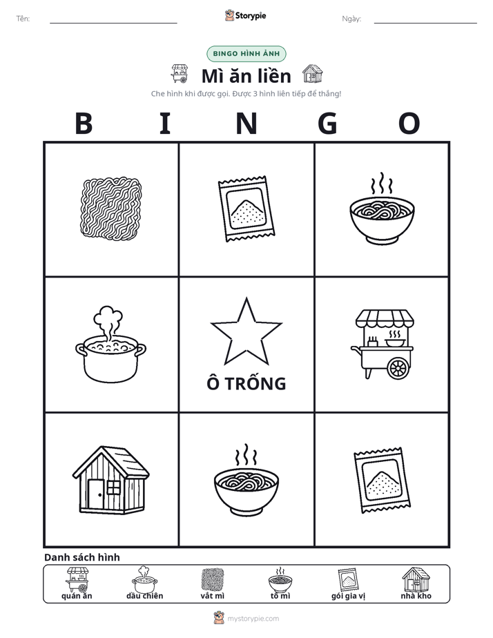 Bingo Hình Ảnh