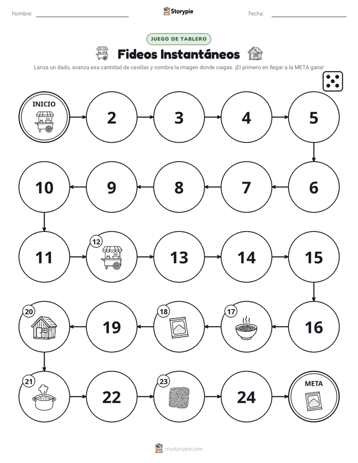 Juego de Rueda y Avanza