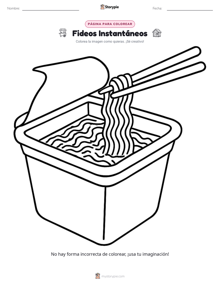 Página para Colorear