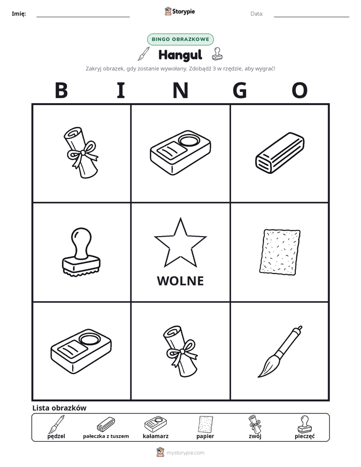 Bingo obrazkowe