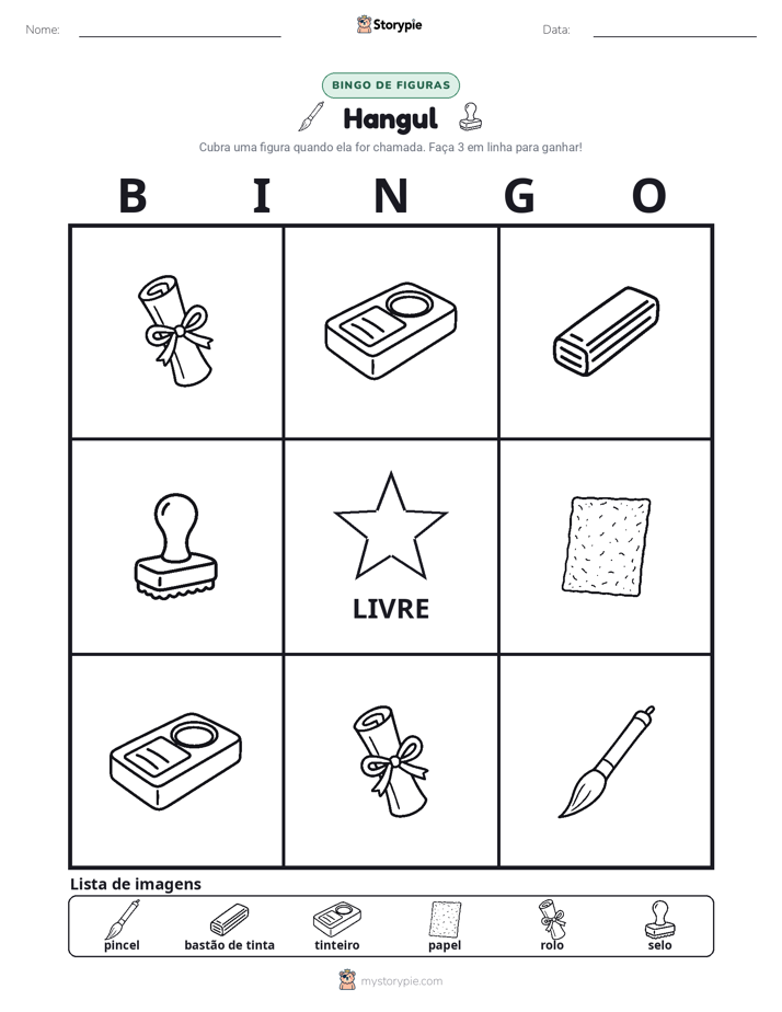Bingo de Imagens