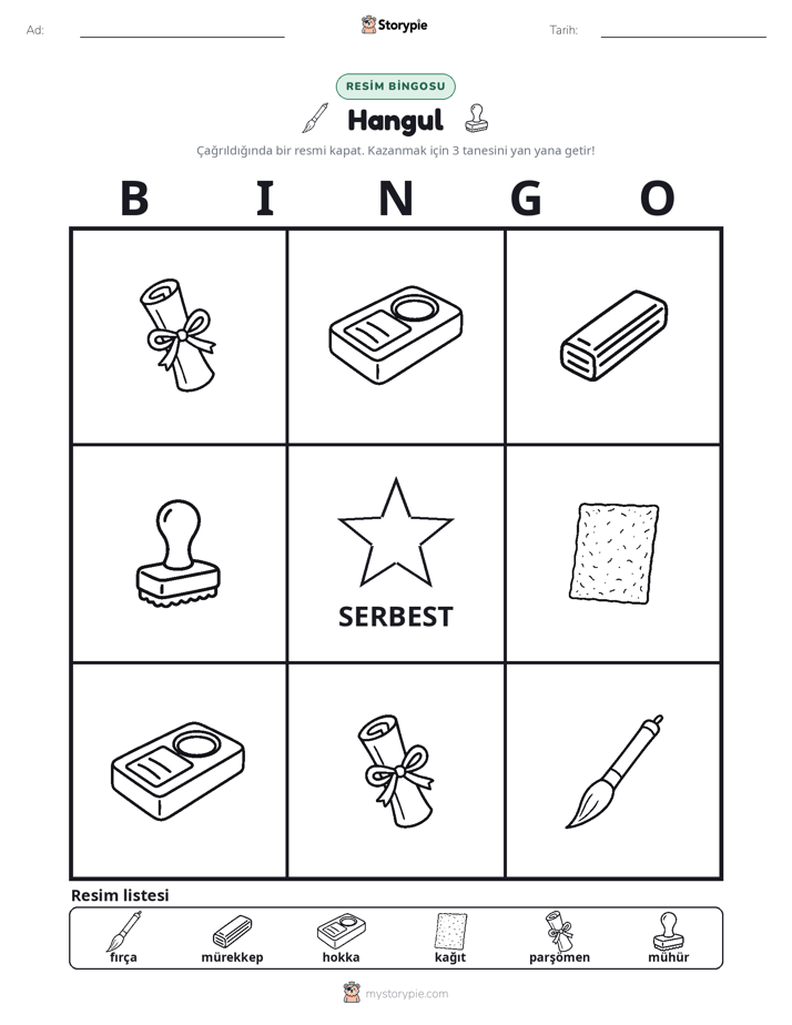 Resim Bingo