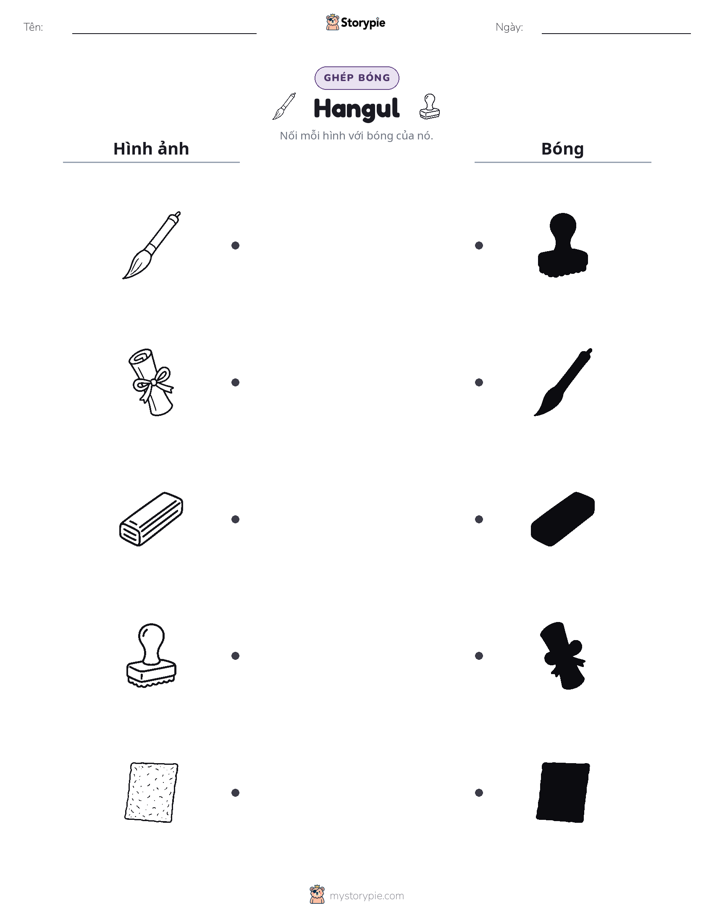Ghép Hình Bóng