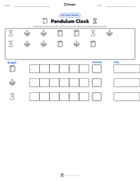 Pendulum Clock printable worksheet preview