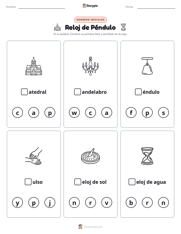 Sonidos Iniciales