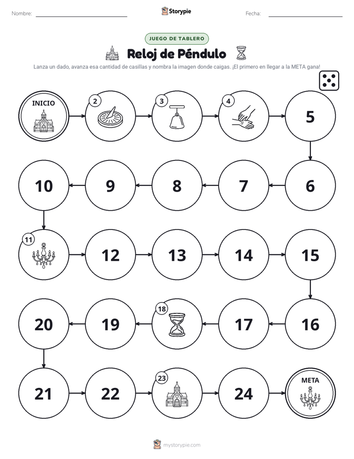 Juego de Rueda y Avanza