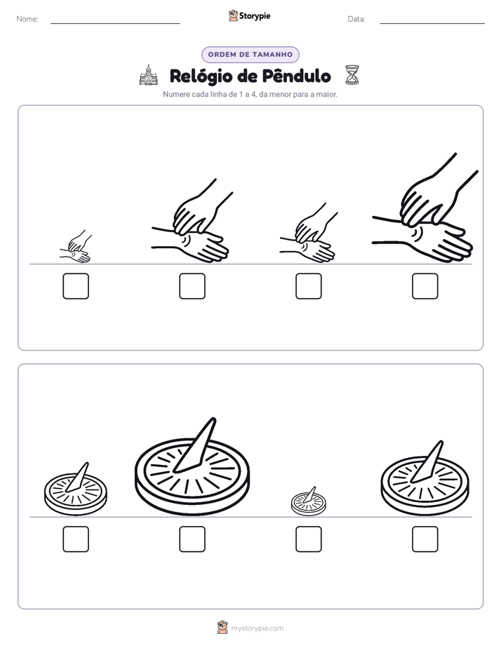Ordem de Tamanho