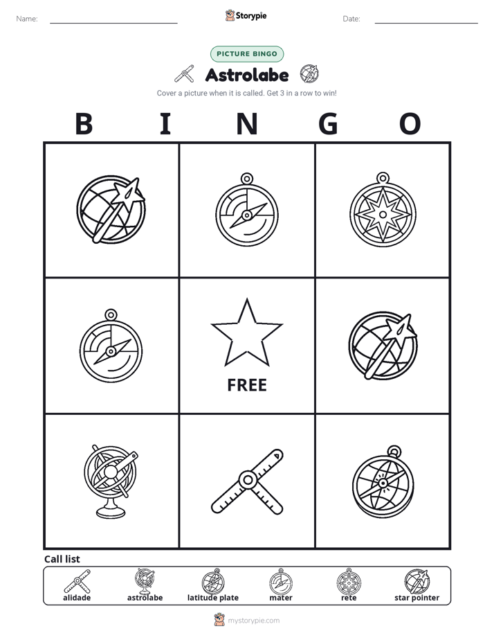 Picture Bingo