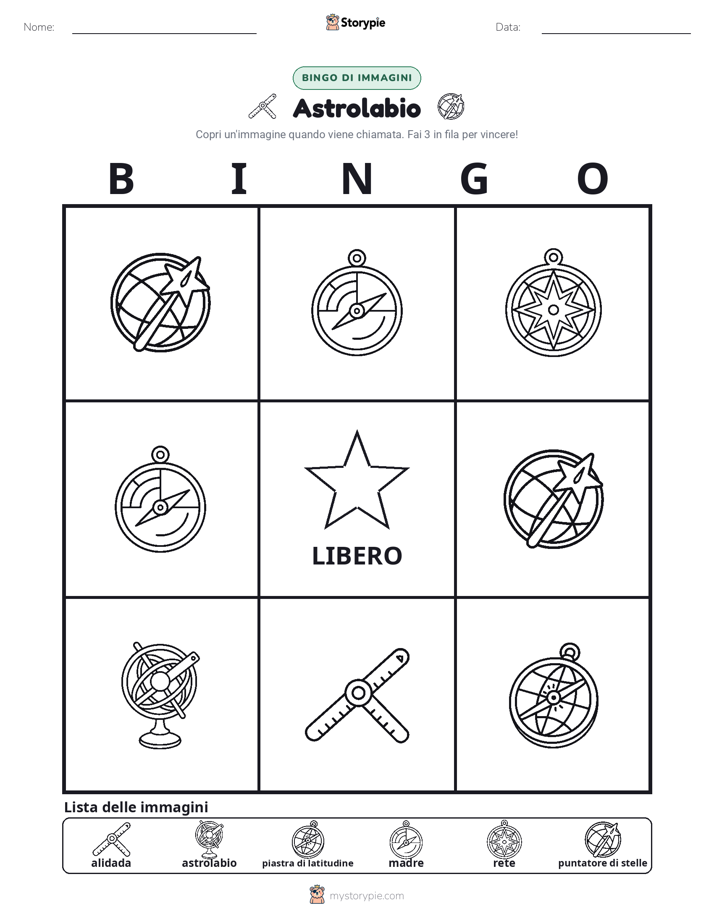 Bingo delle Immagini