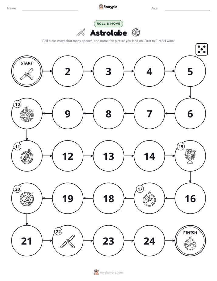 Roll & Move Game