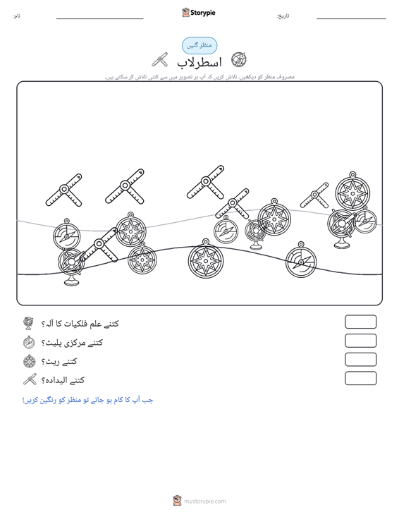 گنتی کا منظر