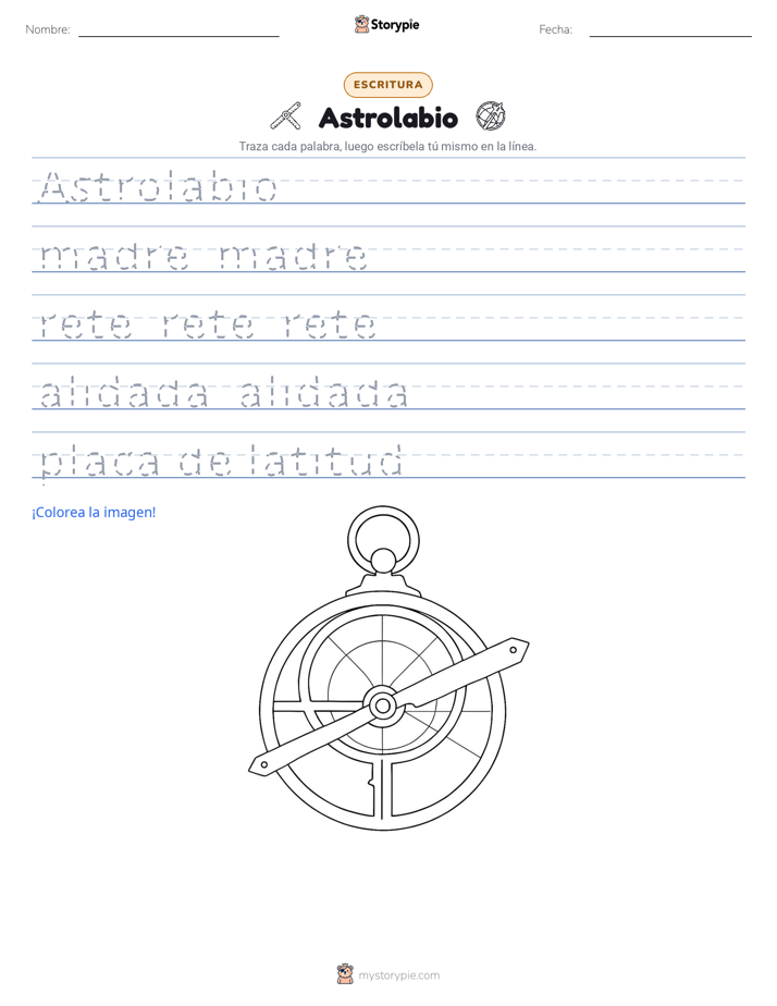 Práctica de Escritura