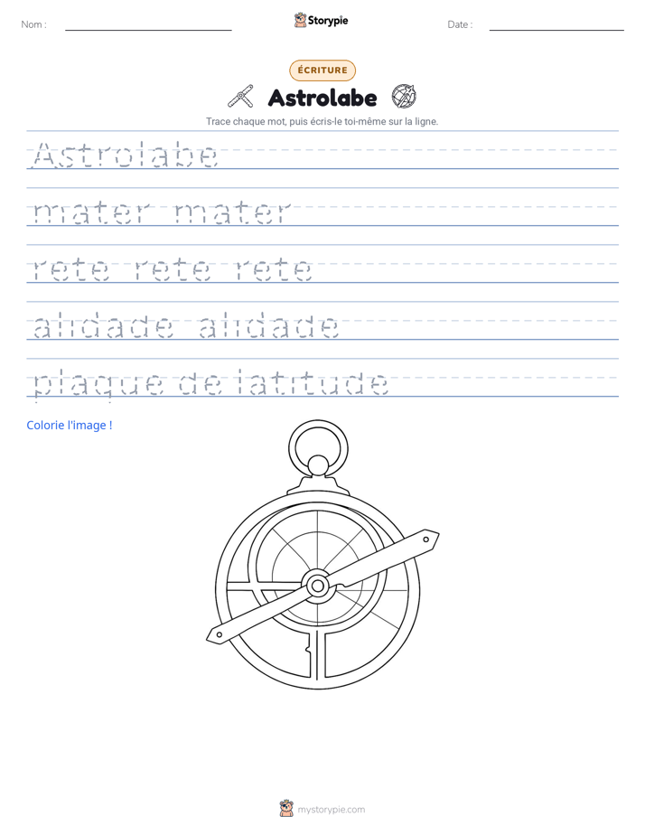 Pratique d'écriture