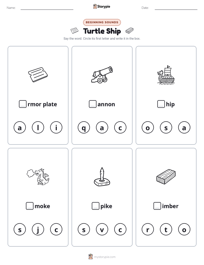 Beginning Sounds