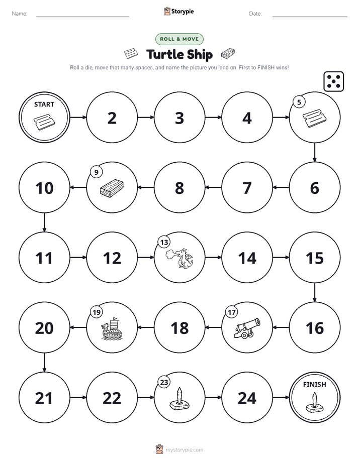 Roll & Move Game