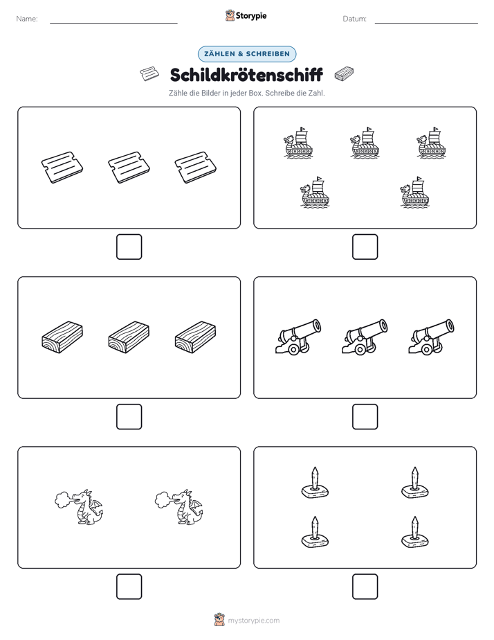 Zählen & Schreiben