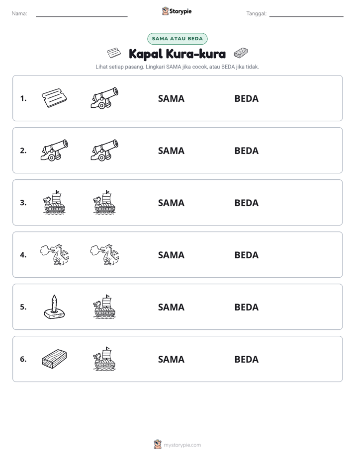 Sama atau Berbeda