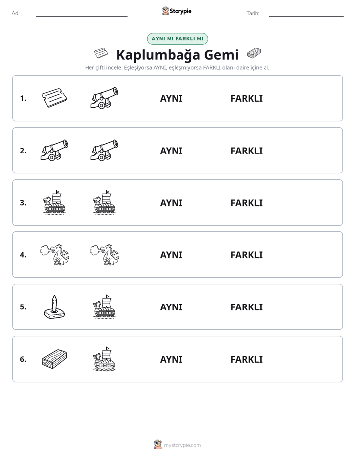 Aynı mı Farklı mı