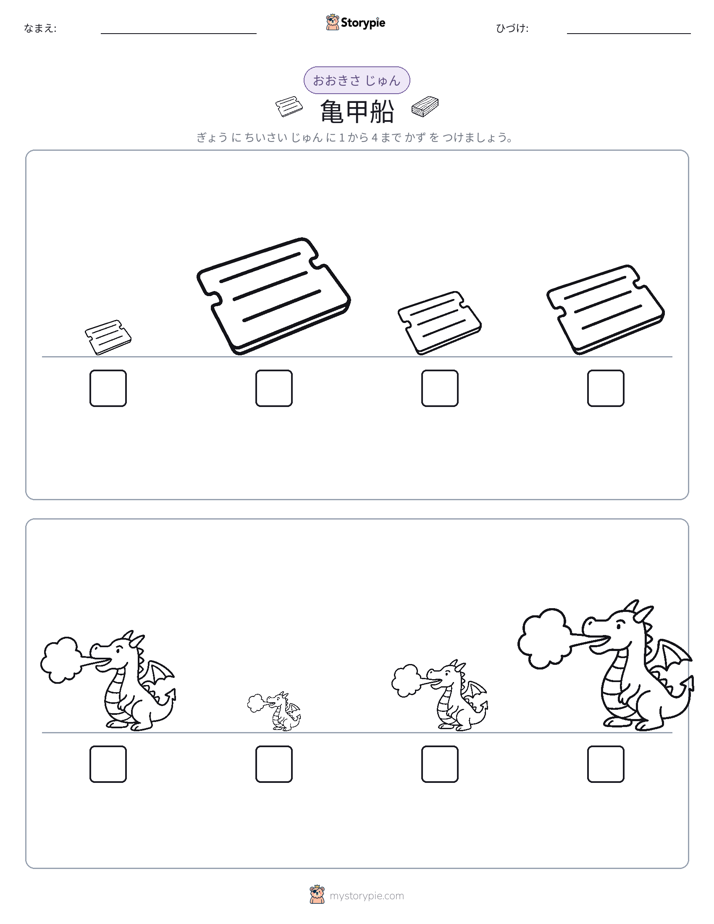サイズ順