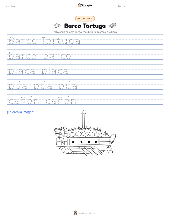 Práctica de Escritura