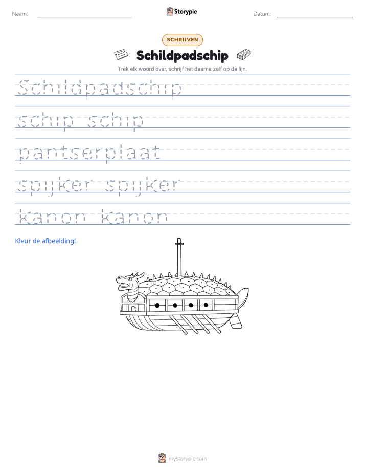Schrijf Oefening